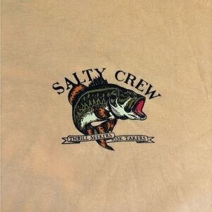 Salty Crew Mustard Short Sleeve Tee